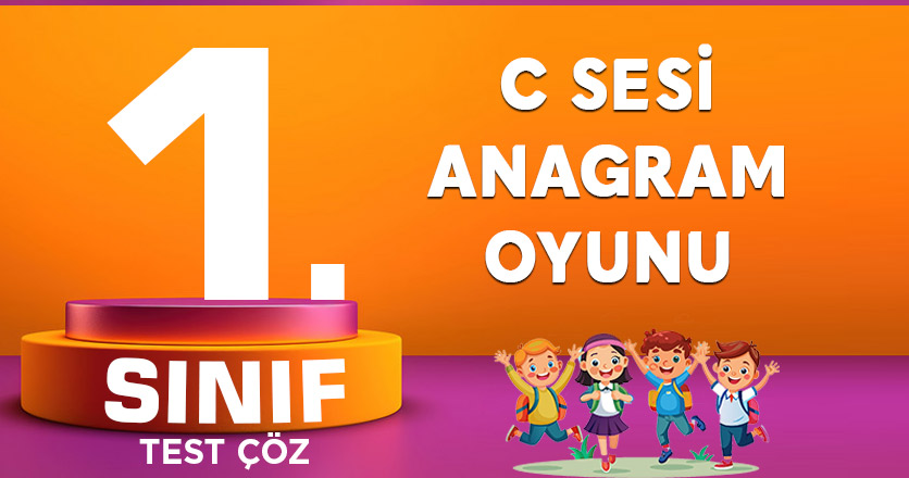 C SESİ ANAGRAM OYUNU