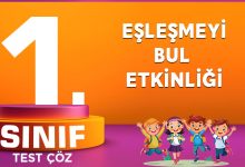 EŞLEŞMEYİ BUL ETKİNLİĞİ