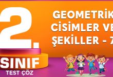 GEOMETRİK CİSİMLER VE ŞEKİLLER - 7