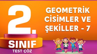 GEOMETRİK CİSİMLER VE ŞEKİLLER - 7