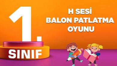 H SESİ BALON PATLATMA OYUNU