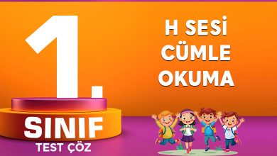 H SESİ CÜMLE OKUMA
