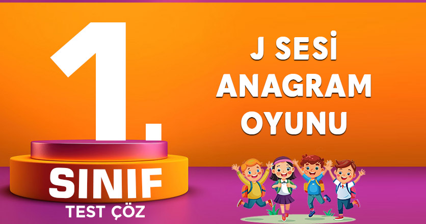 J SESİ ANAGRAM OYUNU