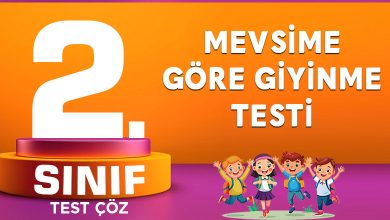 MEVSİME GÖRE GİYİNME TESTİ
