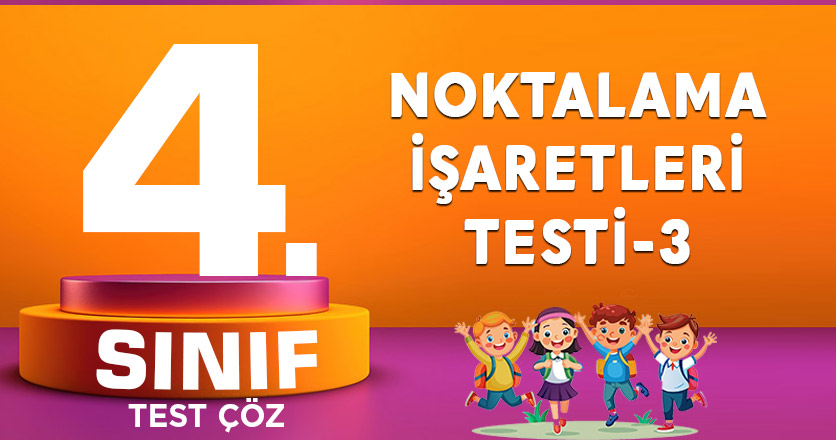 NOKTALAMA İŞARETLERİ TESTİ-3