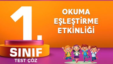 OKUMA EŞLEŞTİRME ETKİNLİĞİ