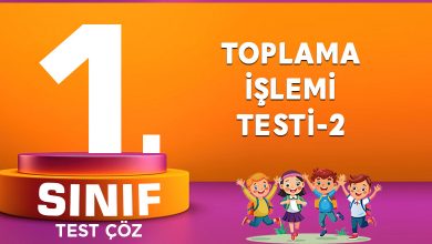 TOPLAMA İŞLEMİ TESTİ-2