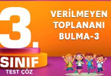 VERİLMEYEN TOPLANANI BULMA-3