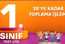 20'YE KADAR TOPLAMA İŞLEMİ