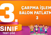 ÇARPMA İŞLEMİ BALON PATLATMA-3
