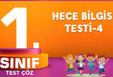HECE BİLGİSİ TESTİ-4