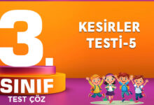 KESİRLER TESTİ-5