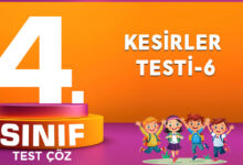 KESİRLER TESTİ-6