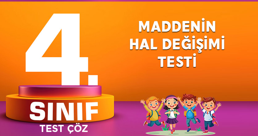 MADDENİN HAL DEĞİŞİMİ TESTİ