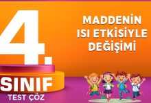 MADDENİN ISI ETKİSİYLE DEĞİŞİMİ