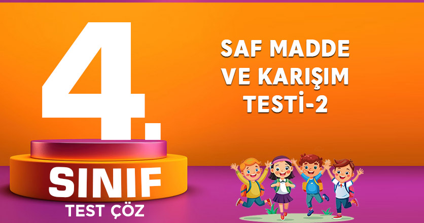 SAF MADDE VE KARIŞIM TESTİ-2