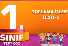 TOPLAMA İŞLEMİ TESTİ-6