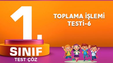 TOPLAMA İŞLEMİ TESTİ-6