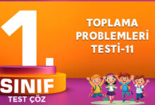 TOPLAMA PROBLEMLERİ TESTİ-11