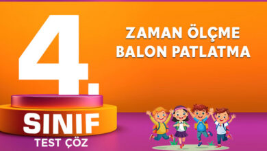 ZAMAN ÖLÇME BALON PATLATMA