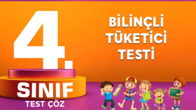 BİLİNÇLİ TÜKETİCİ TESTİ
