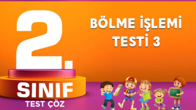 BÖLME İŞLEMİ TESTİ 3