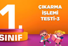 ÇIKARMA İŞLEMİ TESTİ-3