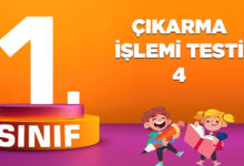 ÇIKARMA İŞLEMİ TESTİ-4