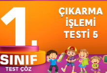 ÇIKARMA İŞLEMİ TESTİ 5
