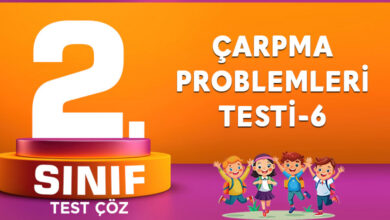 Çarpma Problemleri Testi-6