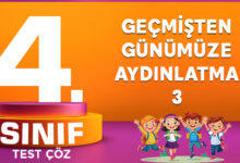 GEÇMİŞTEN GÜNÜMÜZE AYDINLATMA-3