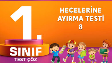 Hecelerine Ayırma Testi 8