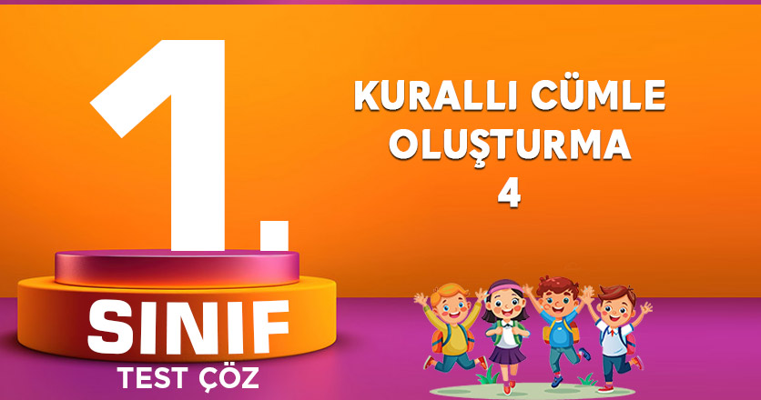 KURALLI CÜMLE OLUŞTURMA 4