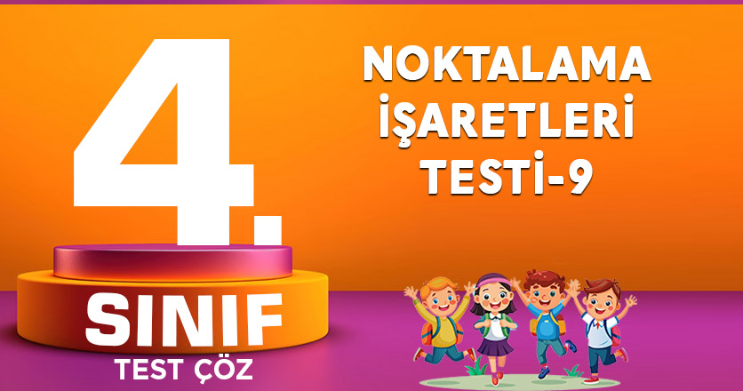 NOKTALAMA İŞARETLERİ TESTİ-9