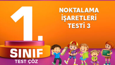 Noktalama İşaretleri Testi 3