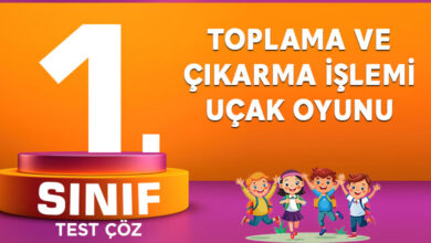 TOPLAMA VE ÇIKARMA İŞLEMİ UÇAK OYUNU