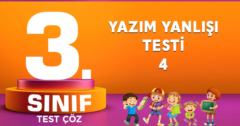 YAZIM YANLIŞI TESTİ 4