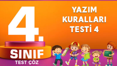 Yazım-Kuralları-Testi-4