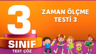 ZAMAN ÖLÇME TESTİ 3