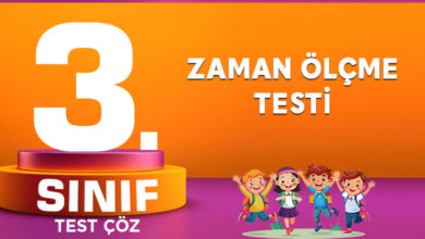 ZAMAN ÖLÇME TESTİ