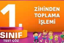 ZİHİNDEN TOPLAMA İŞLEMİ