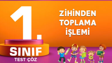 ZİHİNDEN TOPLAMA İŞLEMİ