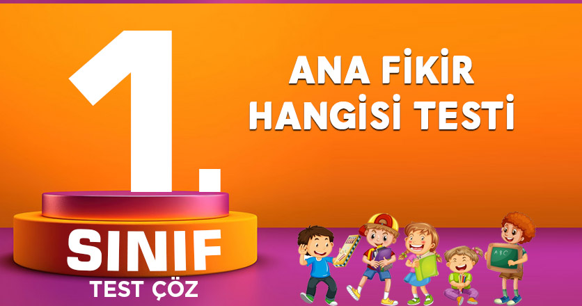 ANA FİKİR HANGİSİ TESTİ