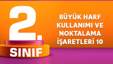 BÜYÜK HARF KULLANIMI VE NOKTALAMA İŞARETLERİ 10