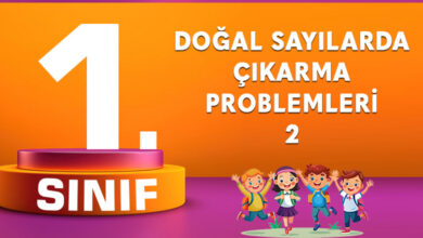 Doğal Sayılarda Çıkarma Problemleri 2