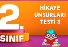 Hikaye Unsurları Testi 3