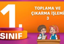 Toplama ve Çıkarma İşlemi 3