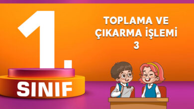 Toplama ve Çıkarma İşlemi 3