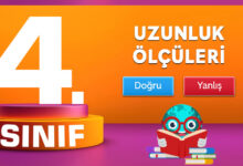 4. Sınıf Uzunluk Ölçüleri