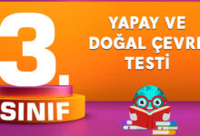 Yapay ve Doğal Çevre Testi